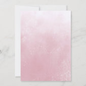 Invitation or boho stiletto chaussure bridal brunch invitatio (Dos)