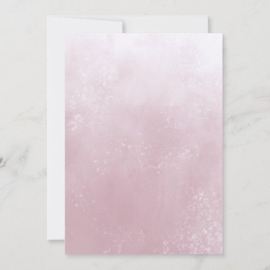 Invitation or boho stiletto chaussure bridal brunch invitatio (Dos)