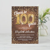 Invitation Or Bruni Rustique 100e Anniversaire (Debout devant)