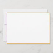 Invitation Or cassé (Dos)
