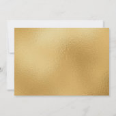 Invitation Or Cinquante & Fabuleux Script 50e Anniversaire Ph (Dos)