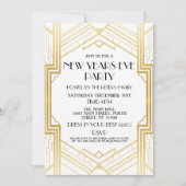 Invitation or de partie de Gatsby d'invitation d'Ève de (Devant)