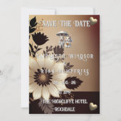 Invitation Or et argent (Devant)