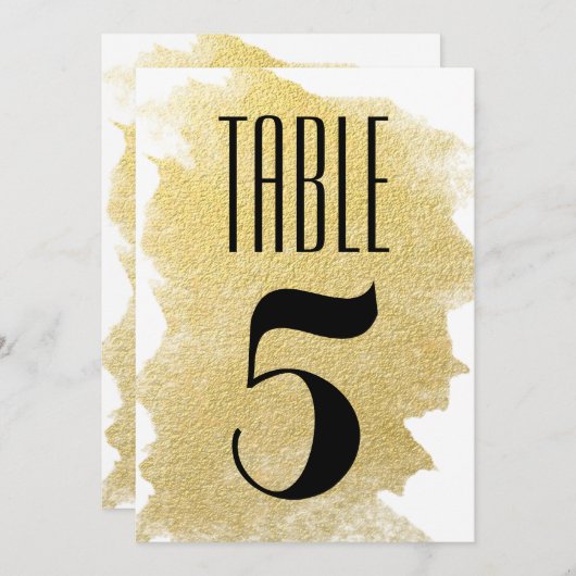 INVITATION OR FAUX MODERNE (Devant / Derrière)