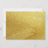 Invitation Or Fous Moderne Personnalisés Garçons d'honneur (Dos)