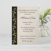 Invitation Or frontalier (Debout devant)