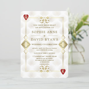 Invitation Or Gatsby Casino Royale Vegas Poker Mariage