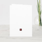 Invitation Or, M. & Réception de mariage M. Gay (Dos)