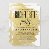 INVITATION OR MODERNE DE FAUX (Devant / Derrière)