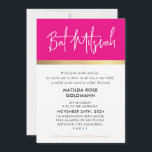 Invitation or noir bat mitzvah ultra-tendance<br><div class="desc">par kat massard >>> kat@simplysweetPAPERIE.com <<< Un design BAT MITZVAH intelligent avec tous les éléments de texte pouvant être mis à jour par vous ! J'aime le design, mais je voudrais voir quelques changements - un autre jeu de couleurs, un autre produit, ajouter une photo ou adapté pour une occasion...</div>