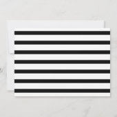 Invitation Or noir moderne| Classe Diplômée De 2018 Script (Dos)