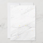 Invitation Or Silver Balloons Genre Baby shower Neutre (Dos)