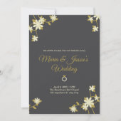 Invitation or simple mignon Floral (Devant)