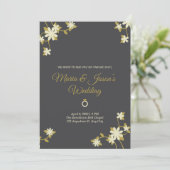Invitation or simple mignon Floral (Debout devant)