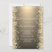 Invitation Or Sparkle Diamonds brillant Gold Retraite (Devant)