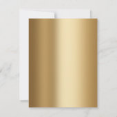 Invitation Or Splendor Double Bonheur | Mariage chinois (Dos)