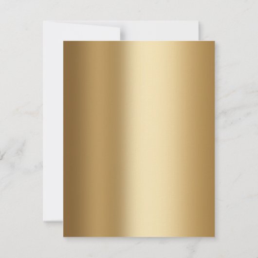 Invitation Or Splendor Double Bonheur | Mariage chinois (Dos)