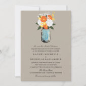Invitation Orananus Yellow Citrus| Mariage (Devant)