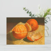 Invitation Orange Art (Debout devant)