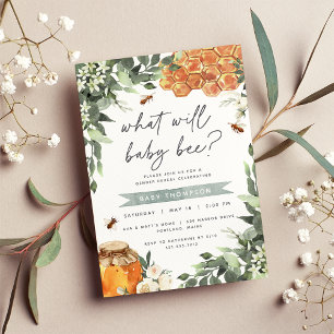 Invitation Orange Blossom Honey Bee Genre Revevela Party