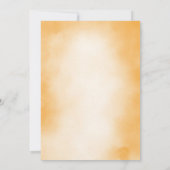 INVITATION ORANGE ET WHAT ET BLACK HALLOWEEN PARTY (Dos)