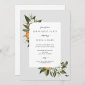 Invitation Orange Grove (Devant / Derrière)