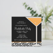 Invitation Orange Martini (Debout devant)