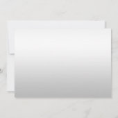 Invitation Orange Soie Bow Séquins d'argent 18e anniversaire (Dos)