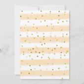 Invitation Oranges Baby shower jumeau Jeu de Bingo (Dos)