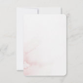 Invitation orbe de verre fleuri (Dos)