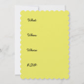 Invitation Orchard Oriole - Photo originale (Dos)