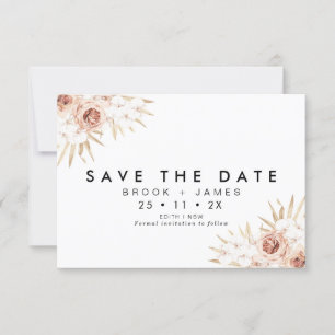 Invitation Orchards Floraux Modernes Mariage Enregistrer La C