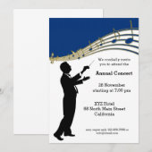 Invitation Orchestre du chef (Devant / Derrière)
