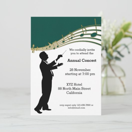 Invitation Orchestre du chef (Debout devant)