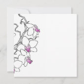 Invitation Orchidée (Devant)