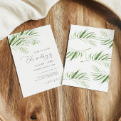 Invitation Orchidée blanche | Le mariage de l'invitation