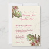 Invitation Orchidée PixDezines + Parfum ornemental 5x7 (Dos)