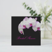 Invitation Orchidées de papillons Pix-Dezines/fuschia (Debout devant)