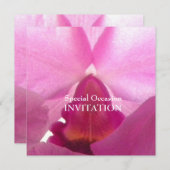 Invitation Orchidées Flying Wings/Invitations de toutes les o (Devant / Derrière)