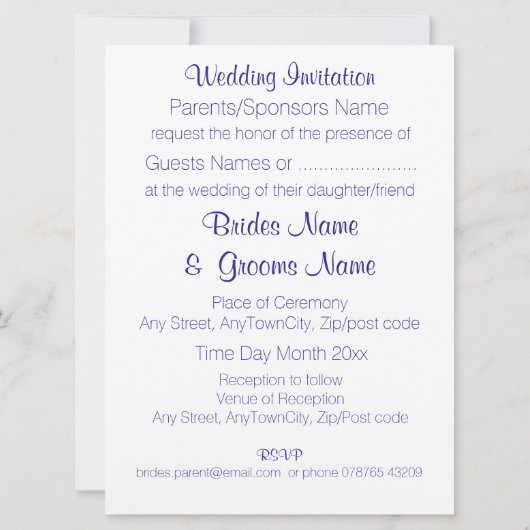 Invitation Orchidées Packages Mariages bon marché ensembles d (Dos)