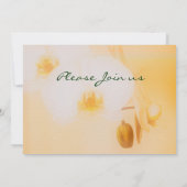 Invitation Orchidées - personnalisables (Dos)