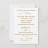 Invitation Ordination catholique à la Sainte Prêtr (Dos)