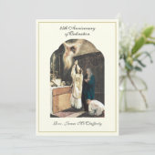 Invitation Ordination du prêtre Anniversaire Jubilé Invitatio (Debout devant)