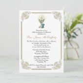 Invitation Ordination du prêtre catholique Anniversaire de l' (Debout devant)