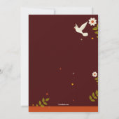 Invitation Ordination sacerdotale des mains en prière  (Dos)