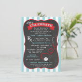 Invitation Ordonnance d'obtention du diplôme de l'école Médic (Debout devant)