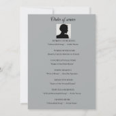 Invitation Ordre de service de la fleur de minuit (Dos)
