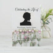 Invitation Ordre de service des roses (Debout devant)