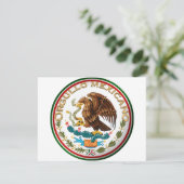 Invitation Orgullo Mexicano (aigle du drapeau mexicain) (Debout devant)