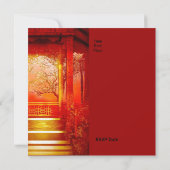 Invitation Oriental Red Gold (Dos)